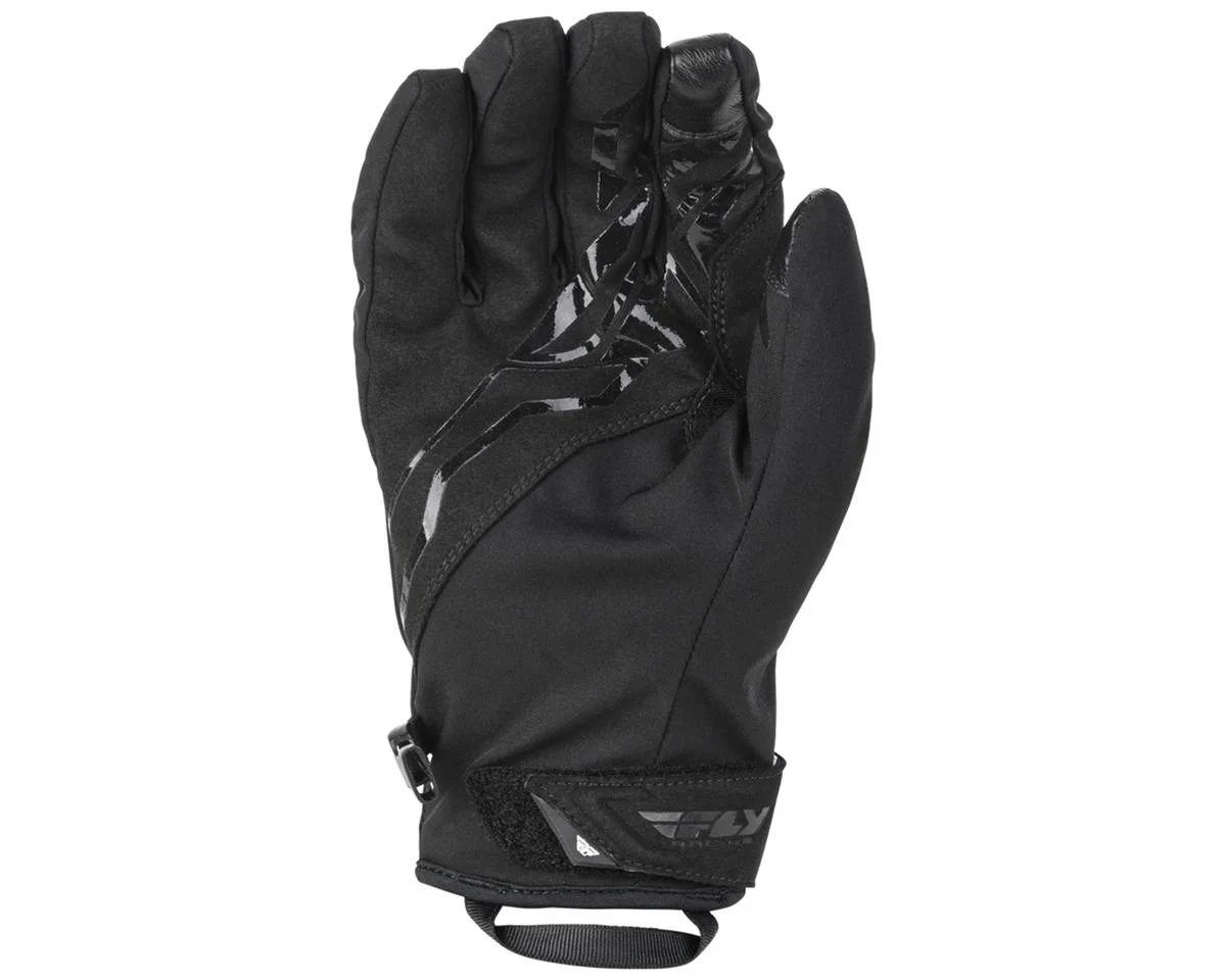Fly Racing Title Winter Gloves (Black) (S) - view 2